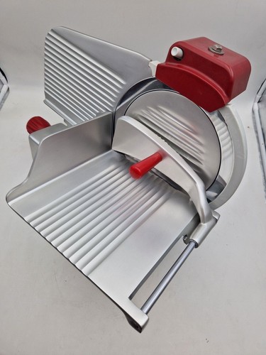 Affettatrice Elettrica NOAW, modello TAS, lama 250mm, Made in Italy - Argento - Foto 2 di 9
