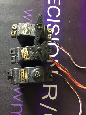 Futaba Vintage s9201 Servo 3 stück kyosho Losi tamiya 