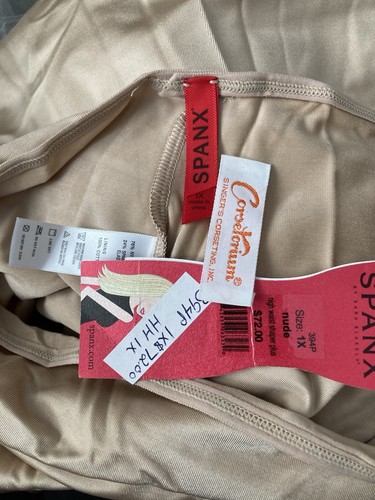 SPANX 394P Slimplicity High-Waisted Shaper PLUS 1X NUDE NEW Fast ship - Picture 5 of 8