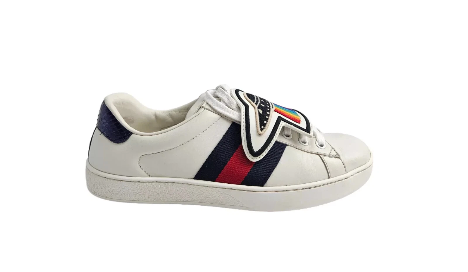 Baskets Gucci Ace à patchs amovibles taille EU 38