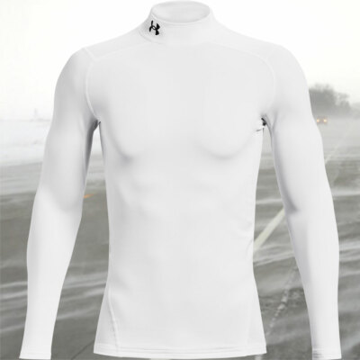 Under Armour Mens ColdGear Long Sleeve Mock Shirt - 1366072 - Free Shipping