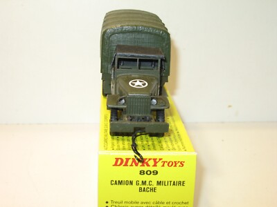 Camion G.M.C. Militaire Bache 0809 F-2a (1970) - Dinky Toys Camion G.M.C. Militaire Bache 0809 F-2a (1970) - Dinky Toys