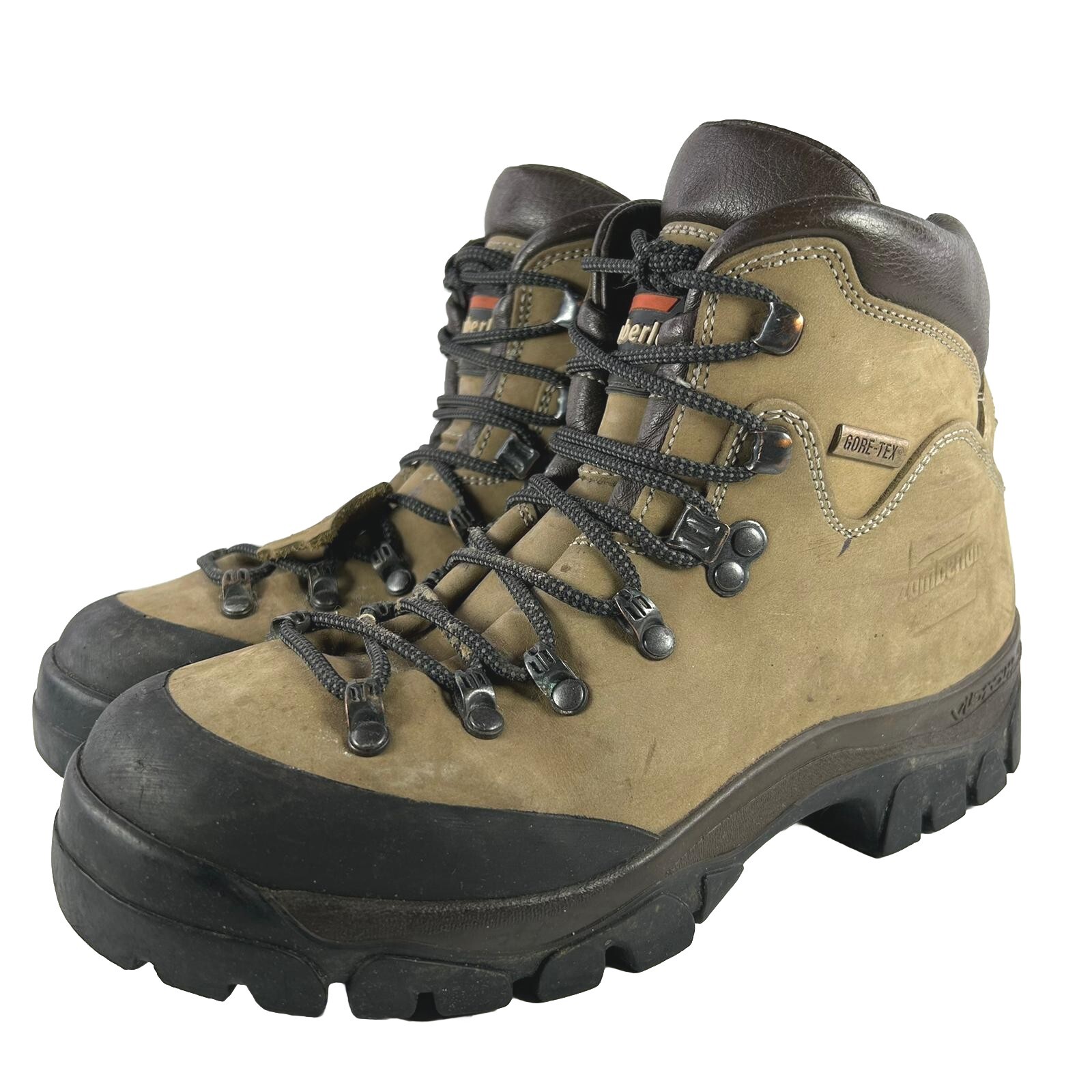 Zamberlan Mujer Cuero Impermeable Botas de Senderismo US 8 Gore-Tex Montañismo