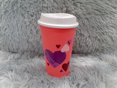 Starbucks Reusable Cups New 16 Fl oz Holiday Valentines Day Christmas - Picture 14 of 15
