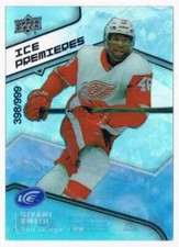 2019-20 ICE PREMIERES GIVANI SMITH ROOKIE 398/999 DETROIT RED WINGS #65