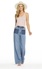super cute Jessica Simpson Tease High Rise Wide Leg in Overcast size 30 nwt