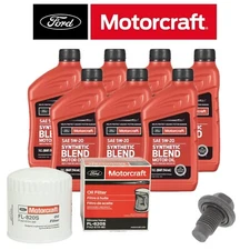Motorcraft 5W-20 Oil Change Kit For 2000-2015 Ford Super Duty 5.4L/6.2L/6.8L