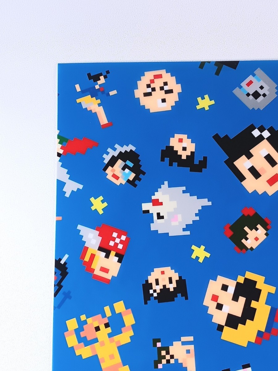 Astro Boy Black Jack Osamu Tezuka × Tokyo Pixel A4 Clear File From