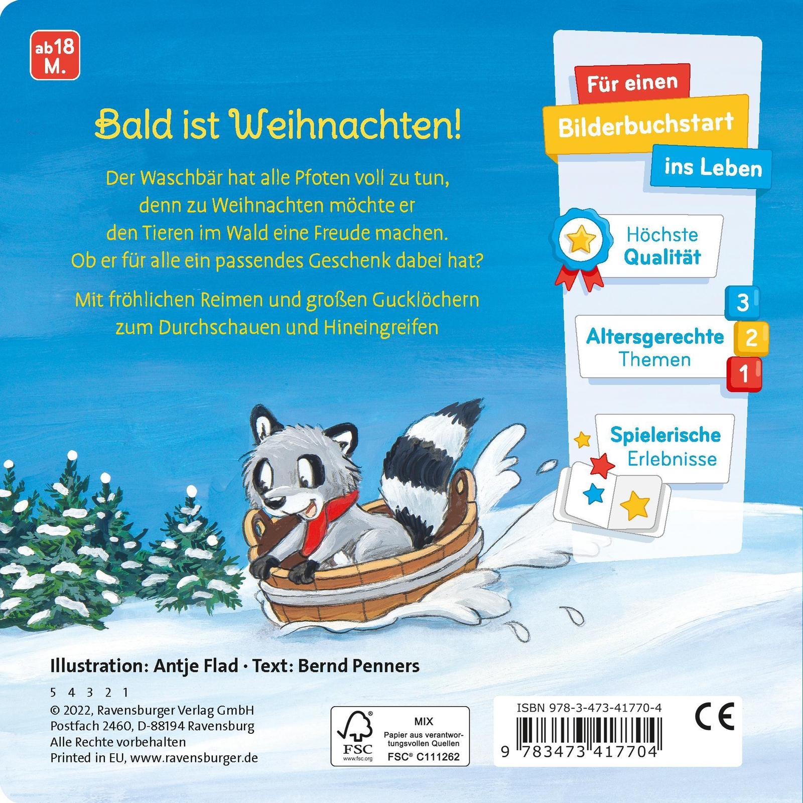 Thumbnail - Frohe Weihnachten, Liebe Tiere | Bernd Penners | Buch | 16 S. |