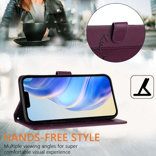 Schutz Hülle für iPhone 16 15 14 Magnet Handy Hulle Tasche Flip Case Etui Wallet - Zdjęcie 82 z 90