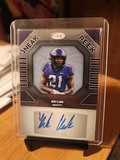 *Bud Clark* TCU 2025 SAGE *Teal* Sneak Peek Auto! SPA-BC
