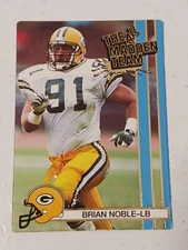 Brian Noble Green Bay Packers 1990 Action Packed The All Madden Team Card #53
