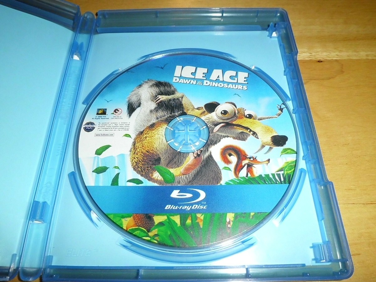 (未使用･未開封品)Ice Age 3 [Blu-ray] ICE AGE DAWN OF THE DINOSAURS Blu-Ray 3D + Blu-Ray + DVD +