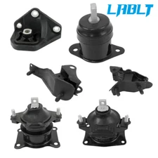 LABLT Set of 6 Engine Motor & Transmission Mount For 2003-2007 Honda Accord 2.4L