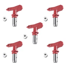 5*Red 515 Airless Spray Gun Tips Fit For Titan/Wagner Paint Sprayer Nozzle Titan