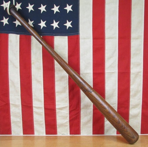 Vintage 1930s Ken-Wel Wood Baseball Bat No.100 Babe Ruth Professional Model 35" - 第 2/8 張圖片