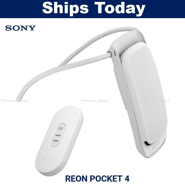 Sony Reon Pocket 4 Wearable Thermo Device Neckband Tag 2023 RNPK-4 Latest  Model