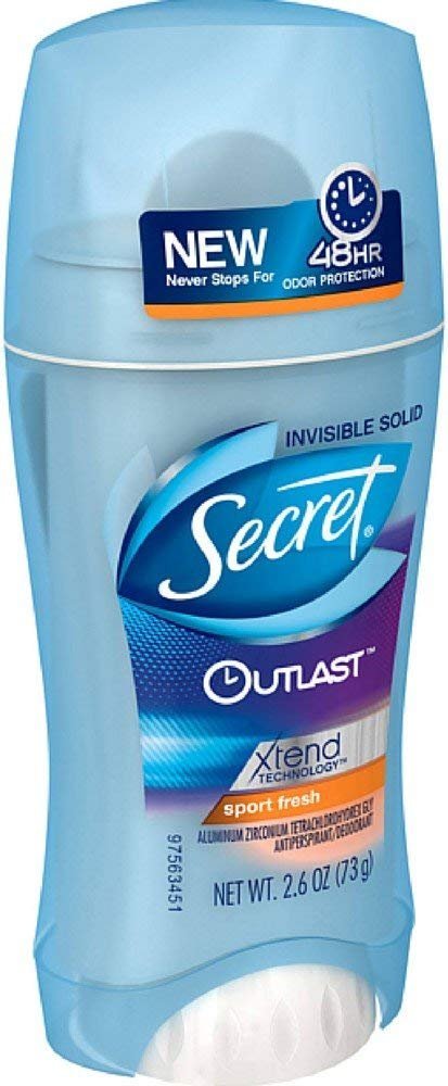 Secret Outlast Sport Fresh Invisible Deodorant 2.6 oz Pack of 12 Natychmiastowa dostawa super specjalna cena