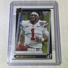 2021 Panini Donruss #253 Justin Fields Portrait Rated Rookie RC