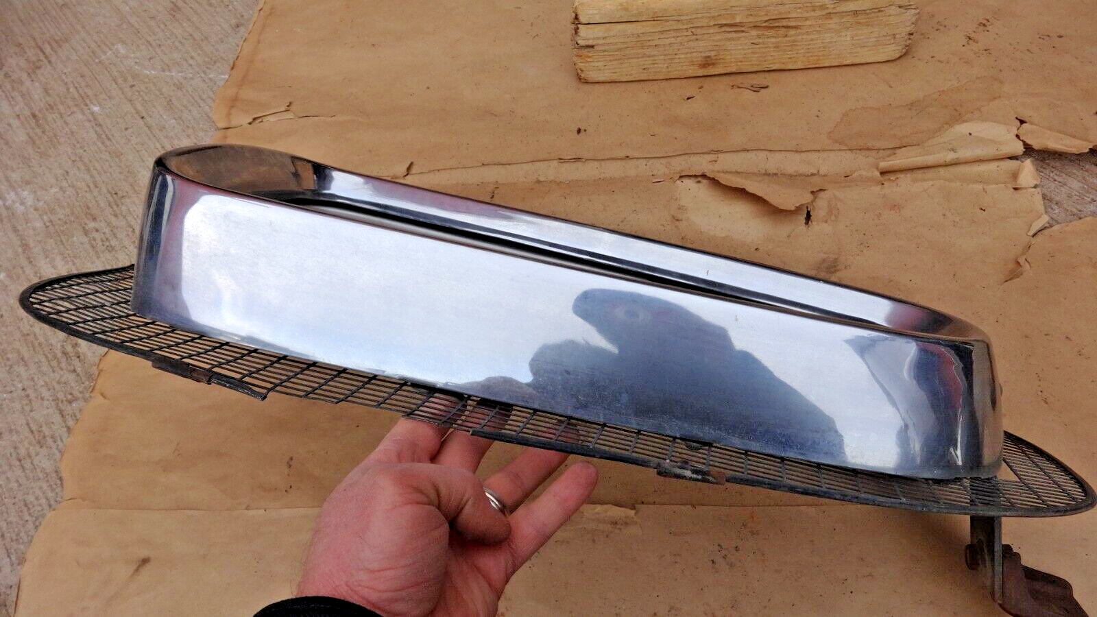 1958 Edsel Grille Center w/ Letters Original | Genuine OEM | Chrome ...