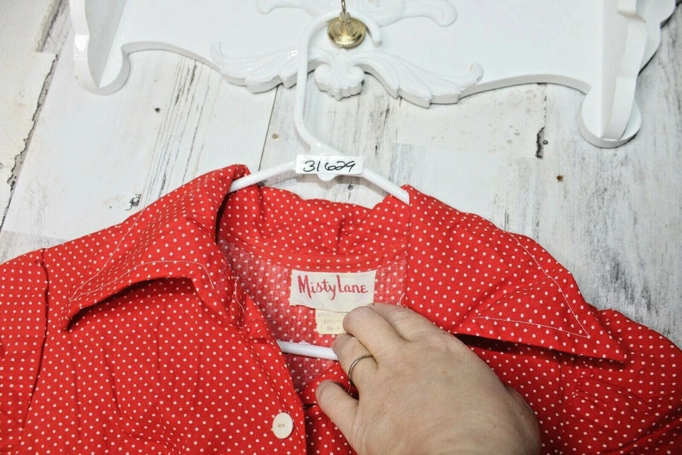 Misty Lane Años 50 Vintage Talla 9 (¡funciona PEQUEÑO!) Pantalones cortos de jersey para mujer hechos en Estados Unidos  Foto 2 de 4