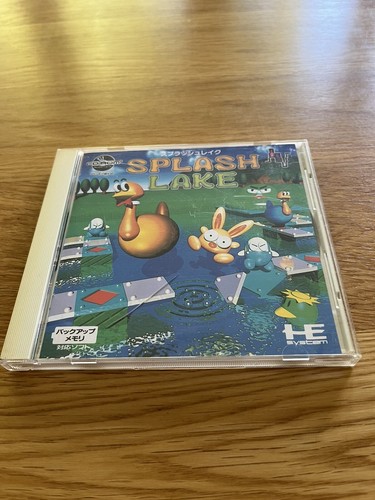 Splash Lake JPN PC Engine Turbo Duo TurboGrafx PC Engine CD-ROM2 - Picture 4 of 21