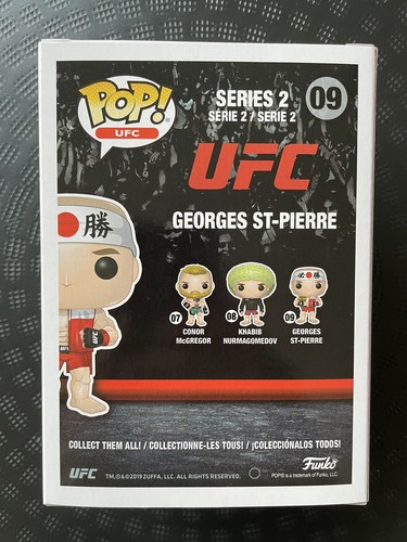 funko pop UFC George St-Pierre #09 - Imagen 3 de 6