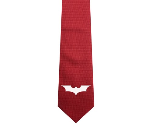 Cool Batman Men Woven Skinny Groom 2.5" Party Tie Necktie Cufflink Cuff Link - Picture 13 of 29