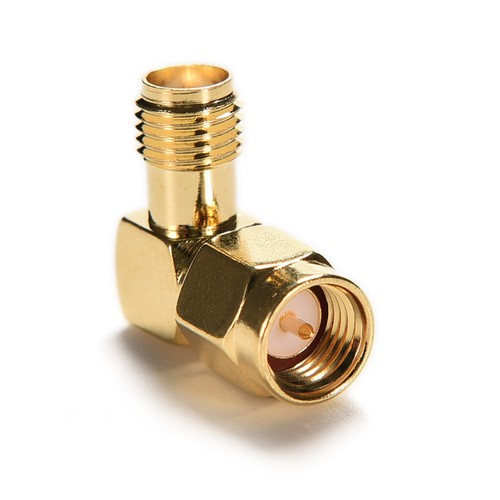 SMA-Stecker auf SMA-Buchse RF Adapter-Stecker 90 Grad rechten Winkel io - Zdjęcie 5 z 5