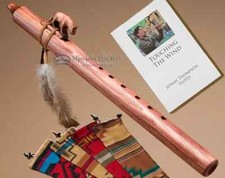 Native American Flute  Bag -Walnut Mt. Lion