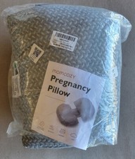 MomCozy Pregnancy Pillow Support for Hips Belly  Back Wedge Sleeping Adjustable