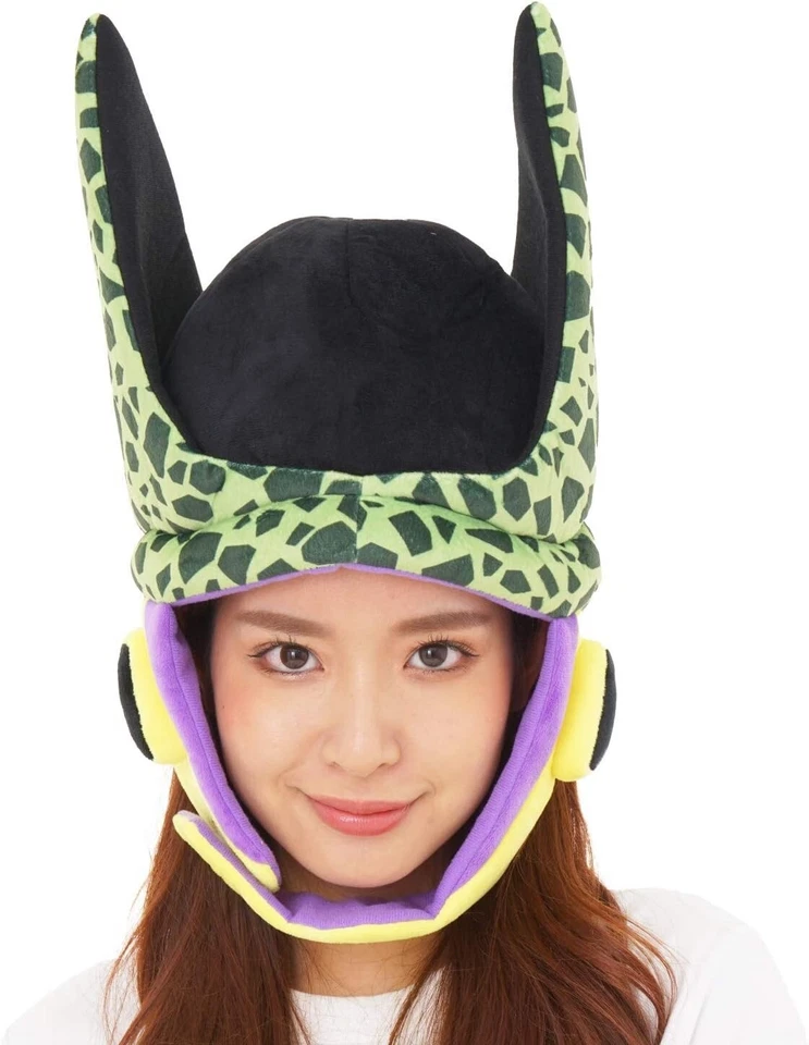 SAZAC Vellón Personaje de Dibujos Animados Disfraz Gorra 2 Tipos Dragon Ball Unisex JAPÓN NUEVO Foto 2 de 4