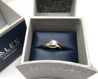 ZALES 14K White & Rose Gold .35 CTW Diamond Engagement Ring Size 6.75 [R336] — photo 10