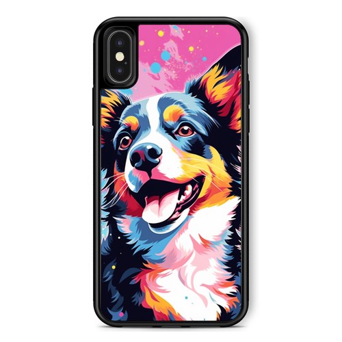For Apple iPhone 12 13 14 15 16 Pro Max Rugged Cover puppy art happy corgi - Picture 16 of 25