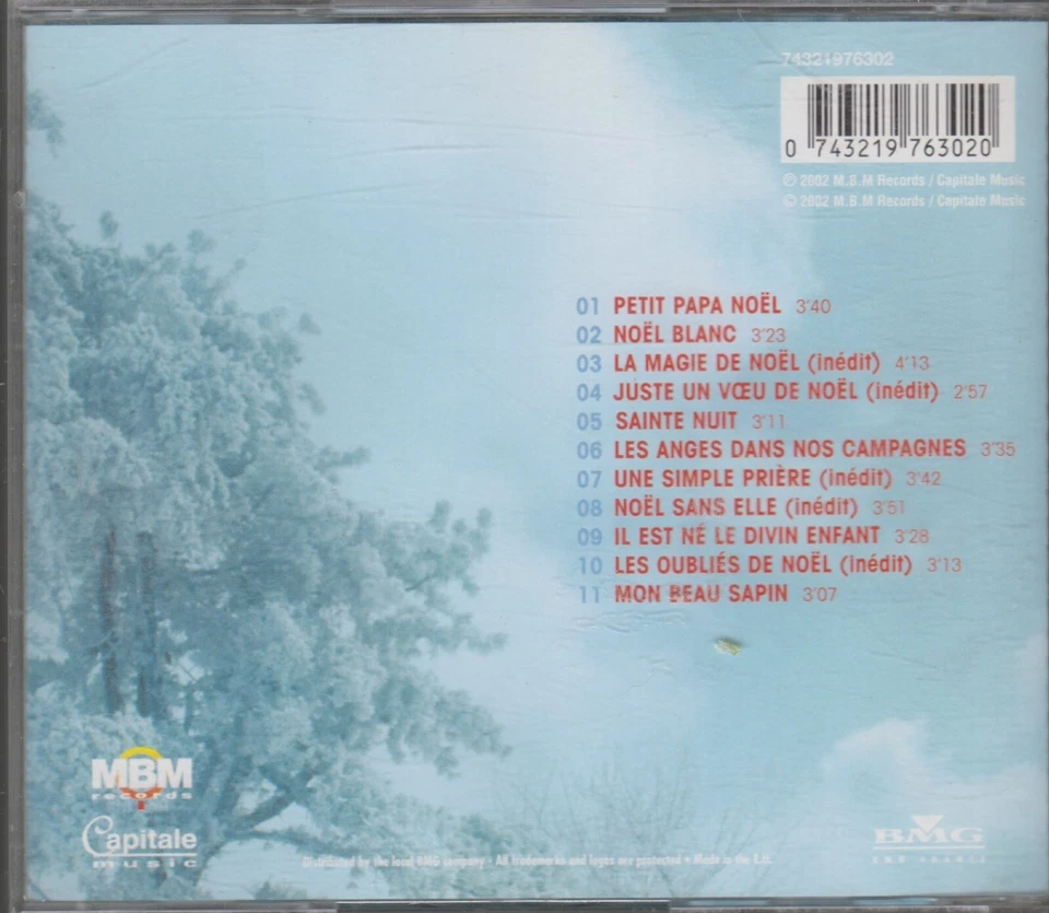 CD ALBUM FREDERIC FRANCOIS  *FREDERIC FRANCOIS CHANTE NOEL* - Photo 2/2