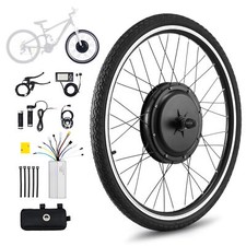 1000W 26" eBike Front Wheel Conversion Kit 48V Motor Electric Bike