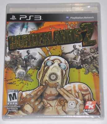 Borderlands 2 (Sony PlayStation 3, 2012) NEW