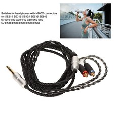 Headphone Upgrade Cable Oxygen Free Copper Earphone Cable Replacement