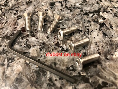S/S Steering Wheel Screw Taper Bolt Kit 6 pcs for Nardi Personal Sparco OMP Momo