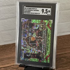 BENNEDICT MATHURIN RC 2022 Prizm DP Widescreen Neon Green Circles 2/5 SGC 9.5