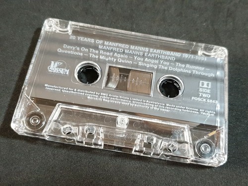 20 YEARS OF MANFRED MANNS EARTHBAND - '1971-1991' Cassette Tape Album 1991 - Picture 3 of 4