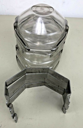 IEC 48227 Zentrifuge Eimer Kappe/Deckel mit Klemme 48229, für 378-S, VIERER SET - Bild 3 von 6