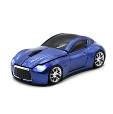 Sports Car Wireless Mouse Computer Mice Laptop Optical Gaming Mouse Blue