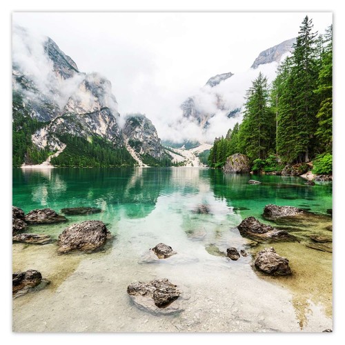 Vlies Fototapete Tapete Wandbild Bergsee Nr. H10361_TV - Bild 5 von 26