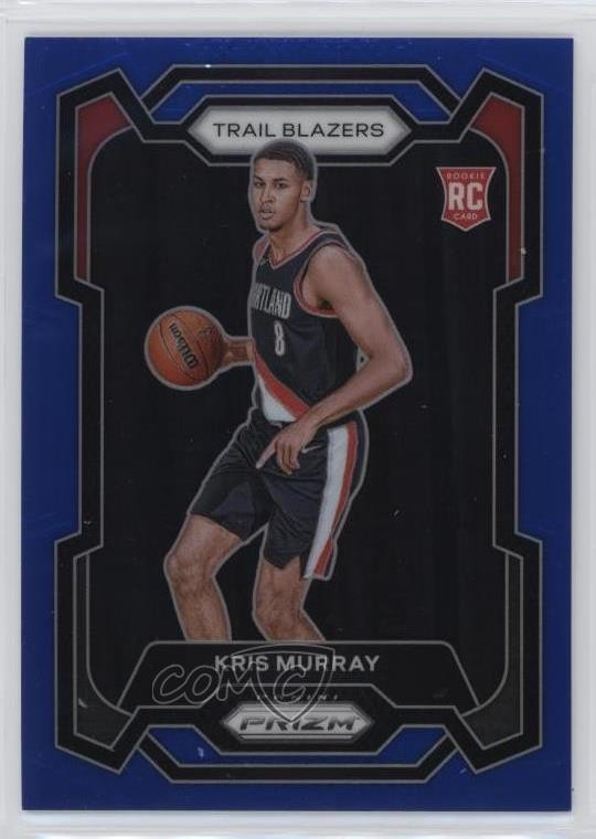 2023-24 Panini Prizm Blue Prizm 188/199 Kris Murray #142 Rookie RC 0r5a