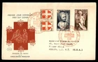 Mayfairstamps France FDC Sculptures Red Cross Combo First Day Cover aaz_58557