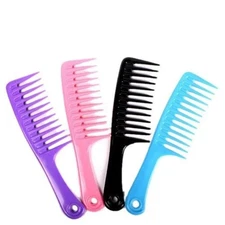 Wide Tooth Comb for Detangling Hair – Anti-Static Hair Comb for Wet & Dry Use