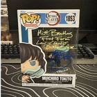 Funko Pop! Demon Slayer Muichiro Tokito Autographed Vinyl Figure #1853