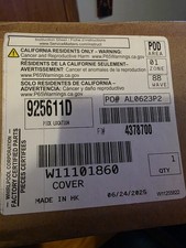 OEM Whirlpool W11101860 Dishwasher Cover