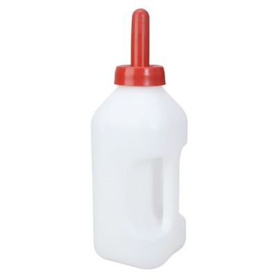 Leakproof Calf Nursing Bottle with Nonslip Handle and Detachable Rubber Nipples